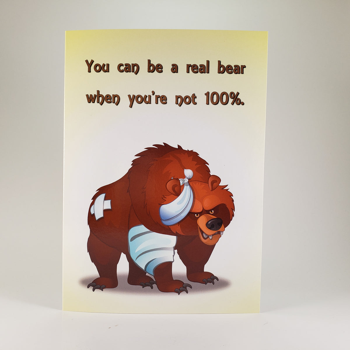 Get Well Soon Cards - No.7 Get Well Soon I'm sending a little bear